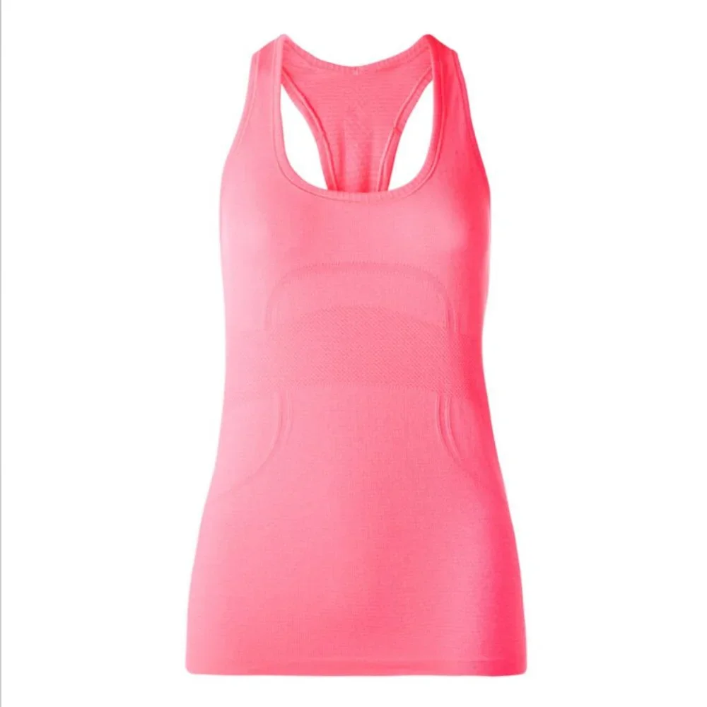 Lululemon Swiftly Tech Racerback Heathered Neon Pink